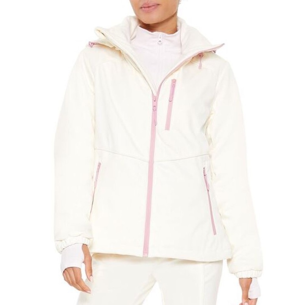ISO DO NOT BUY Forever 21 Active Waterproof White Ski Jacket